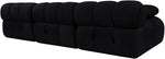 Orin - Velvet 3 Piece Modular Sofa