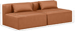Cube - Modular 2 Seat Armless Sofa