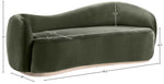 Gustavo - Velvet Upholstered Sofa