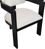 Sacha - Velvet Dining Chair With Black Base (Set of 2)