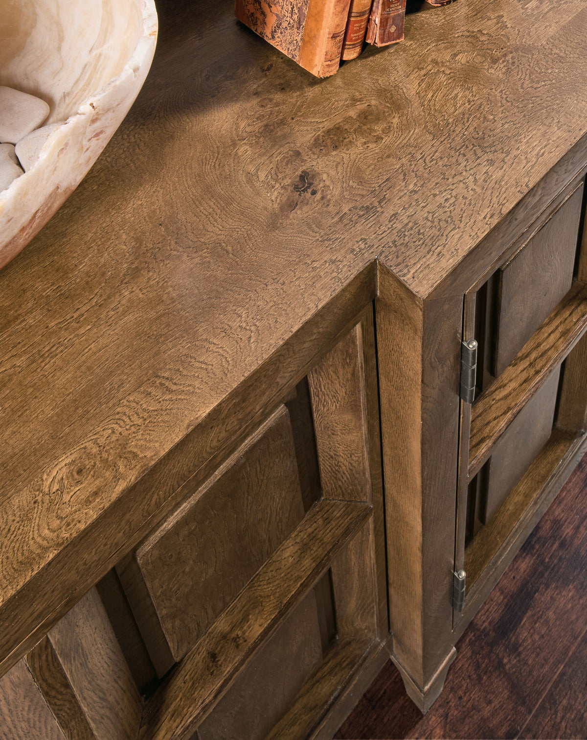 Melange - Nikos Credenza - Dark Brown