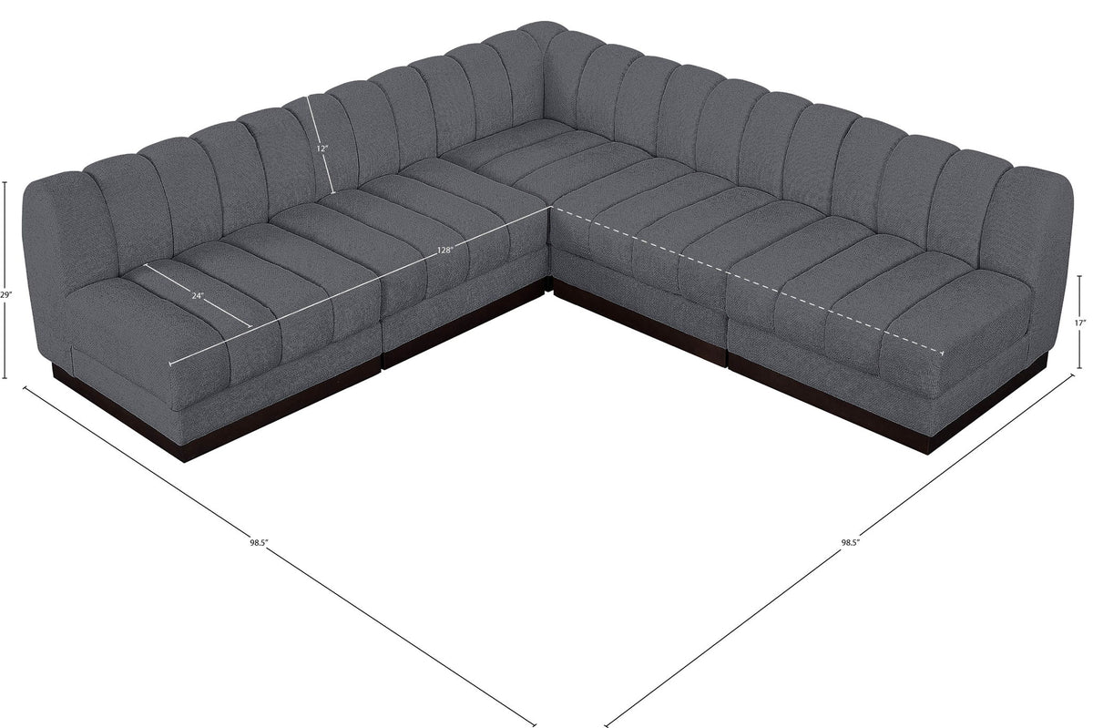 Quinn - 5 Piece Modular Sectional