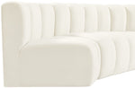 Arc - Velvet 4 Piece Corner Modular Sofa