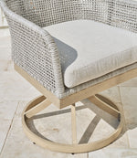 Seton Creek - Swivel Chair With Cushion (Set of 2) - Gray