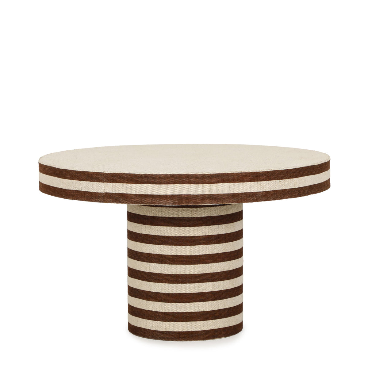 Lyra - Striped Cotton Jute Contract-Grade Table