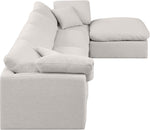 Indulge - Linen 5 Piece Modular Sectional With Chaise