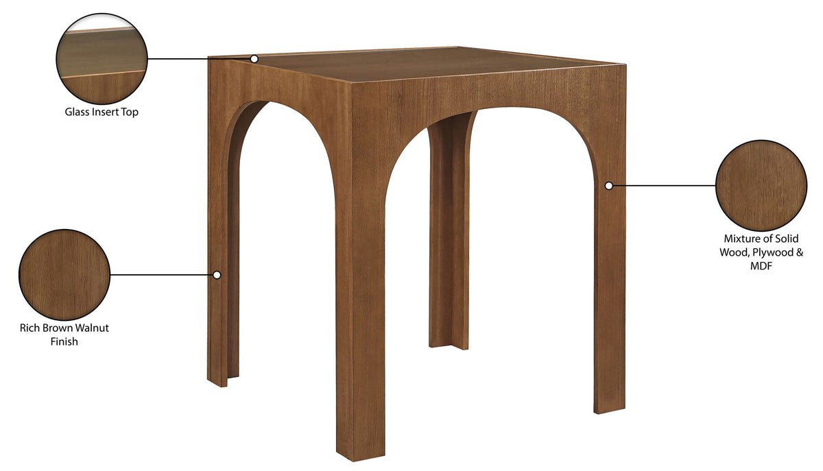 Waldorf - Tempered Glass Top Table