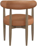 Sable - Vegan Leather Upholstered Dining Chair (Set of 2) - Brown Base