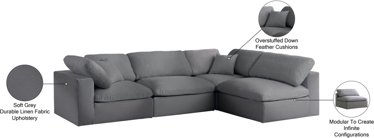 Serene - 4 Piece Modular Sectional