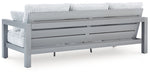 Hurley Park - 4 Pc. - Outdoor Sofa, 2 Lounge Chairs And Coffee Table - Gray