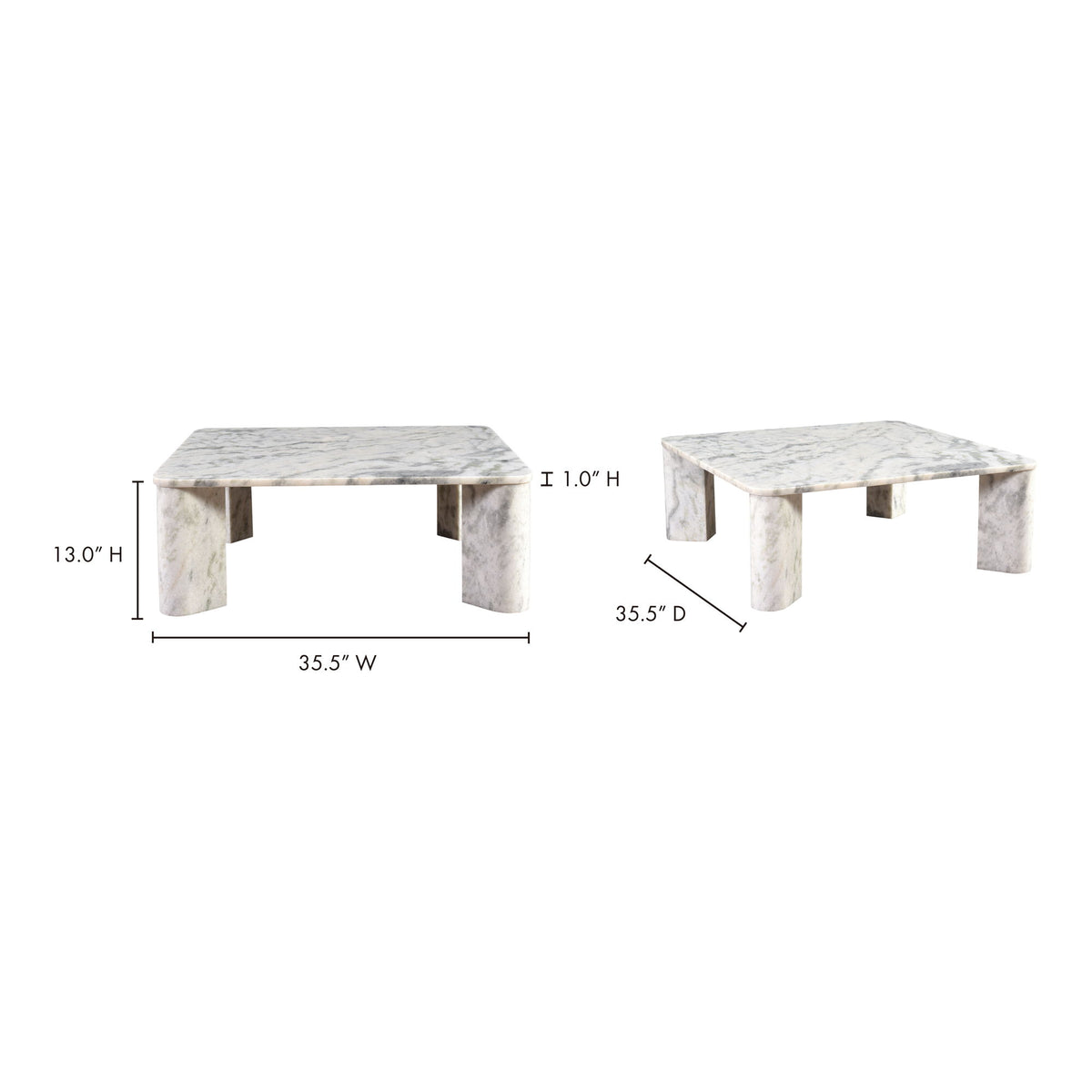 Segment - Coffee Table - Raj Gray