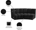 Infinity - 2 Piece Boucle Modular Sectional
