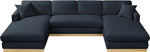 Johanna - 3 Piece Sectional - Natural Base