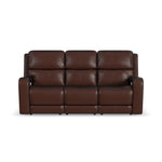 Oasis - Power Reclining Sofa With Power Headrests, Lumbar, Heat & Massage