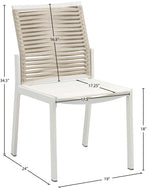 Maldives - Rope Outdoor Patio Dining Side Chair (Set of 2)