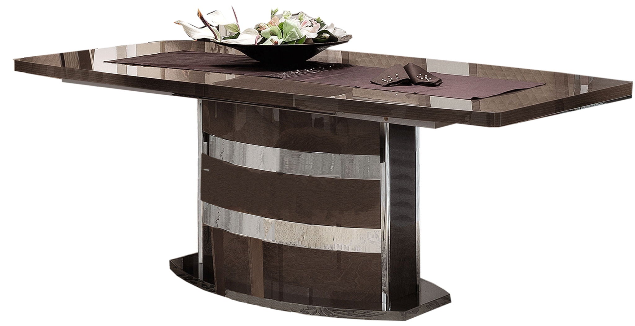 Platinum - Slim Dining Table - Silver Birch