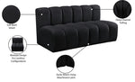 Arc - Velvet 2 Seats Modular Sofa