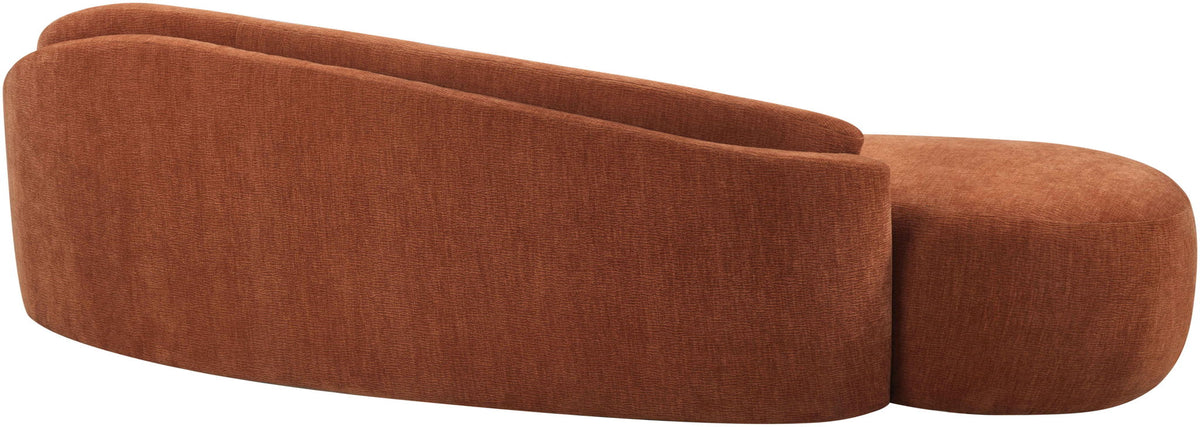 Caspian - Chenille Fabric Upholstered Sofa