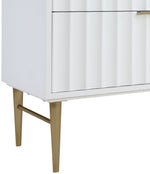 Modernist - Bathroom Vanity With Gold Legs