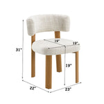 Ogin - Side Chair (Set of 2) - Beige & Gray