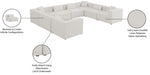 Cube - Linen 8 Piece Modular Sectional