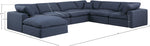 Comfy - 7 Piece Linen Modular Sectional With Chaise