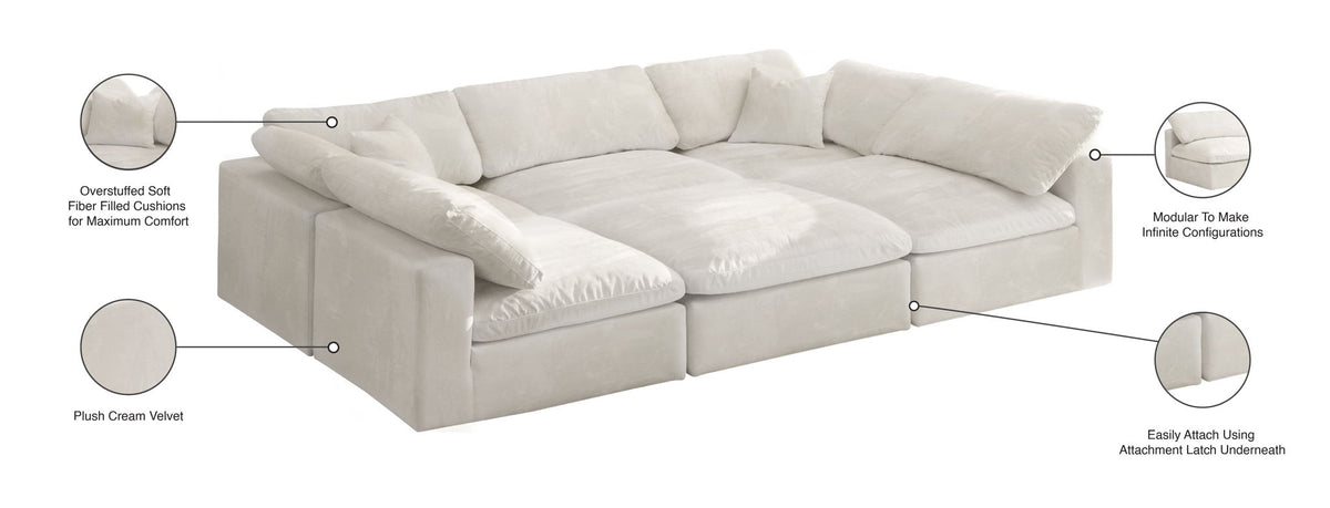 Cozy - 6 Piece Modular Sectional