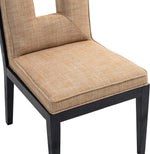 Gwendolyn - Dining Side Chair With Black Frame (Set of 2)