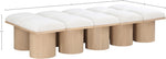 Pavilion - 10 Piece Modular Bench With Natural Base