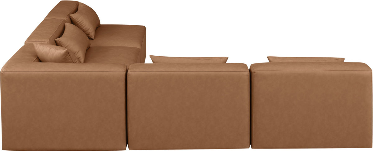 Cube - 5 Piece Modular Corner Armless Sectional