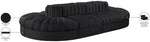 Rummi - Oval Velvet Performance Fabric Upholstered 8 Piece Modular Sectional