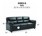 Olney - Sofa - Black