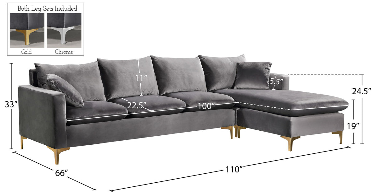 Naomi - Reversible Sectional