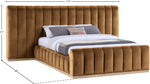 Amara - Velvet Upholstered Bed