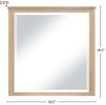 Astrid - Solid Wood And Oak Veneer Mirror
