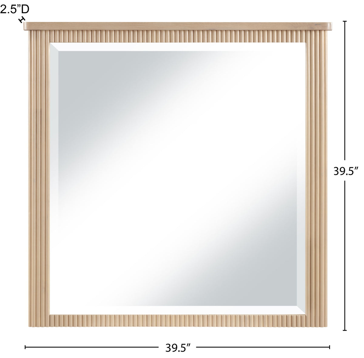 Astrid - Solid Wood And Oak Veneer Mirror