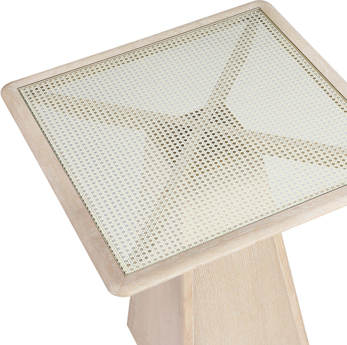 Atrium - Glass Top And Wood Base Dining Table