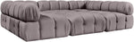 Orin - Velvet 6 Piece Modular Sectional