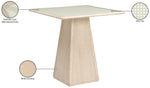 Atrium - Glass Top And Wood Base Dining Table