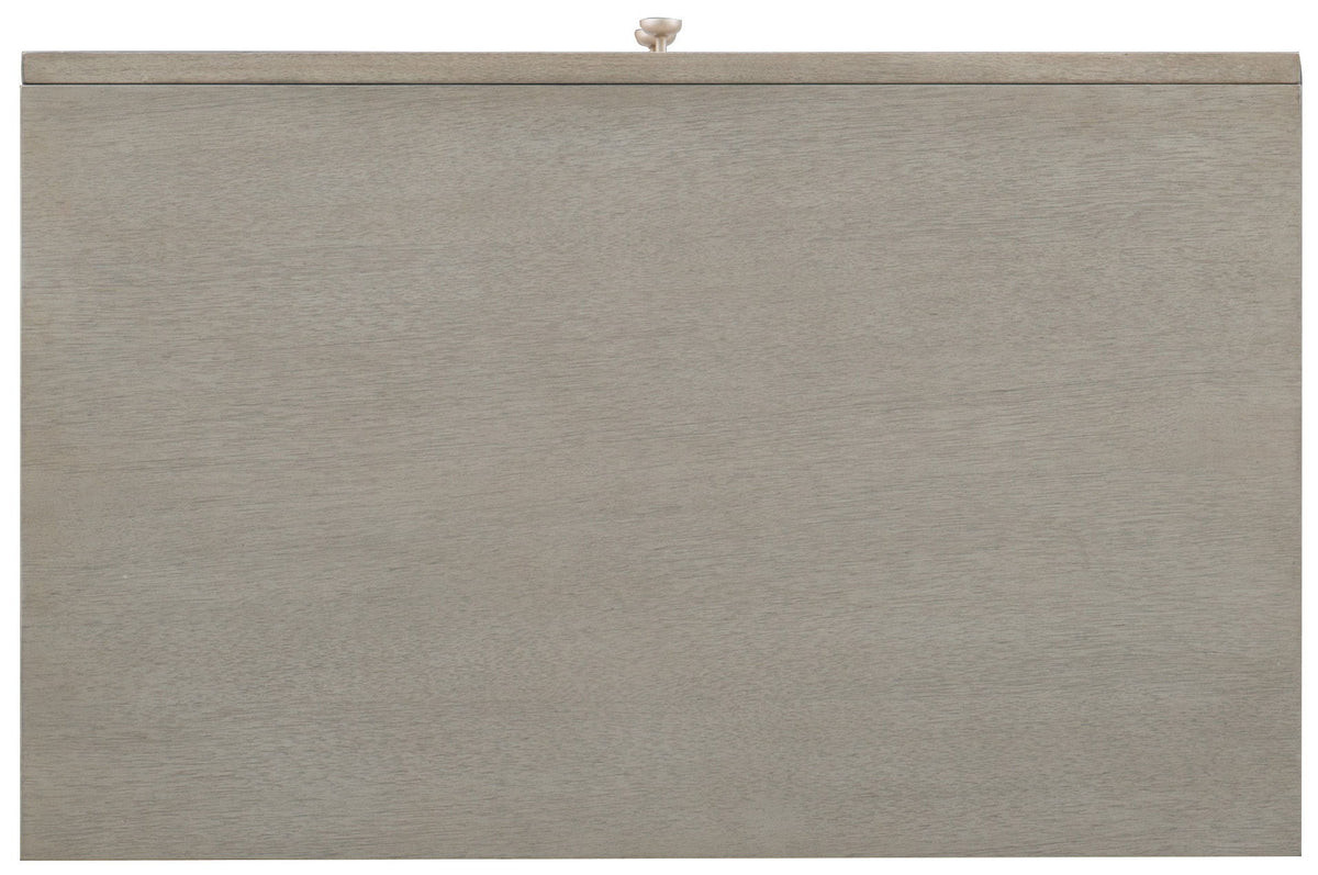 Elixir - 2-Drawer Nightstand - Silver