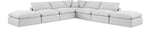 Comfy - 7 Piece Linen Modular Corner Sectional