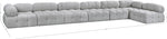 Ames - 7 Piece Modular L-Shaped Sectional