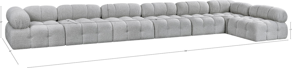 Ames - 7 Piece Modular L-Shaped Sectional