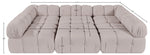Orin - Velvet 6 Piece Modular Sectional