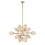 Casanova - Pendant - Bright Brass / White