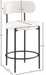 Beacon - Faux Leather Stool (Set of 2)