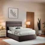 Adam - Linen Fabric Bed With 52" Headboard