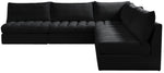 Jacob - Modular Corner Armless Sectional 5 Piece
