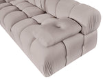 Orin - Velvet 3 Piece Modular Sofa
