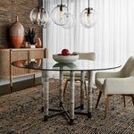 Hex - Dining Table - Black / Gray